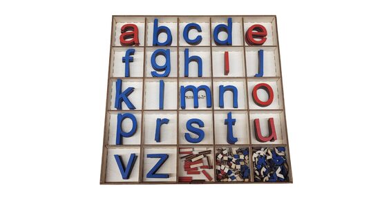 Mazie Drukātie Burti ar organizātoru.