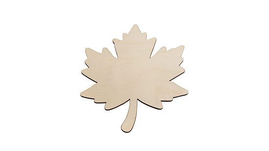Feuille en bois | 170x140x3mm