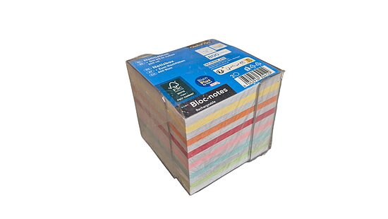 Piezīmju lapiņas ar organizatoru, 800 gab., 9 × 9 cm