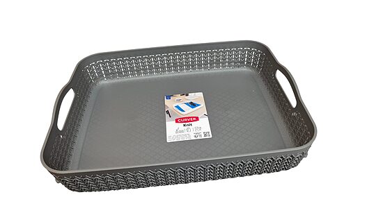 Plastmasas grozs 35 × 27 × 6 cm