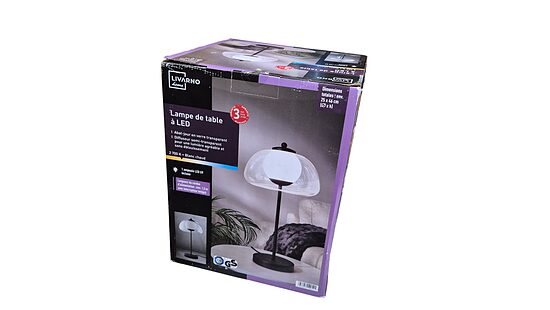 LED galda lampa, 2700 K, 25 × 46 cm