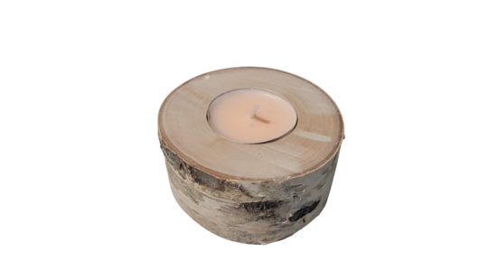 Medinis ruošinys žvakidei