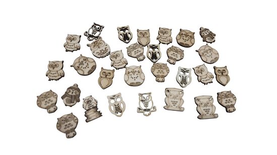 Koka pūcītes "Mix" (30gab.)