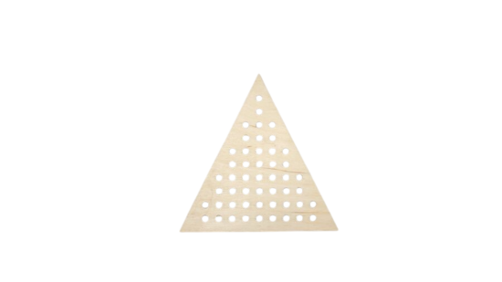 Figūra ar caurumiņiem "Trijstūris"