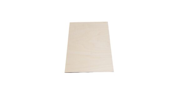 Houten plaat | A4-formaat - 297x210x3mm